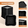 thumbnail image 3 of Adjustable Bed Risers, Set of 4 Riser, 3 of 7