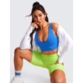 thumbnail image 3 of Top Deportivo CRZ YOGA Butterluxe Sin Aros Cuello en V Azul Talle S, 3 of 5