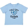 thumbnail image 3 of Inktastic Just a Little Greek Heritage Boys or Girls Baby T-Shirt, 3 of 5