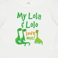 thumbnail image 4 of Inktastic My Lola and Lolo Love Me Grandson Dinosaur Boys Baby T-Shirt, 4 of 5