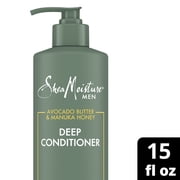 SheaMoisture Deep Hair Conditioner For Tighter Curls Avocado Butter And Manuka Honey Cruelty-Free Deep Conditioner ,15 fl oz