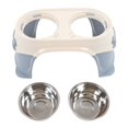 thumbnail image 2 of Raised Pet Bowls With Neck Guard, Slip  Bottom, Removable, Stable, Elevated Cat Bowls For Home, 2 of 8