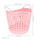 thumbnail image 2 of Luxshiny Canasta De Ropa Rosa Reutilizable Con Asas Para Organización En Dormitorio Y, 2 of 6