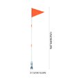 thumbnail image 3 of EIGTHTAIL Bike Flags with Pole  4Ft High Visibility  with Fiberglass Flag Pole, 3 of 12