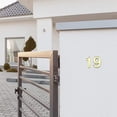 thumbnail image 4 of 10 Pcs SelfAdhesive Door House Numbers Stickers 0 To 9 Mailbox Street Address Numbers Decals for Mailbox Signs Home Glass Shop Window Door Decorations, 4 of 8