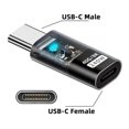 thumbnail image 2 of I9F UC-103-TR USB4 Type C Male to Female 240W 40Gbps Data 8K Video X2t Adapter for Nintendo Switch P, 2 of 5