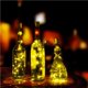 thumbnail image 3 of Wosthever 10 luces de cadena de alambre de cobre LED con forma de corcho de botella de vino con energía solar LED Luz de hadas de Navidad Iluminación navideña No.1 Wosthever HA024820-01, 3 of 5