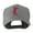Grey, variant on Silhouette of Golfer Swing Embroidered Cap - Grey OSFM