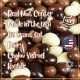 thumbnail image 3 of Gourmet Chocolate Bridge Mix Medley by Its Delish, 5 Lbs Bulk Bag | Dark, Milk, and White Chocolate Coated Peanuts, Almonds, Raisins, Espresso Beans, Cashews, Macadamia Nuts Candy | Kosher D, 3 of 5