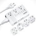 thumbnail image 1 of Convertidor de voltaje DOACE 350W 220V a 110V para viajes por Europa, 1 of 9