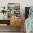 thumbnail image 5 of Qisvanset 12x16 Inch Vibrant Field Landscape Oil Painting Canvas Print Wall Art, 5 of 5