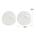 thumbnail image 6 of ZenCart Ball of Foot Cushions Socks Metatarsal Forefoot Pads for Women Anti-Slip Toe Topper Liner Socks High Heels Shoes Inserts for Foot Pain Relief, 6 of 8