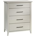 thumbnail image 1 of Pemberly Row Engineered Wood 4-Drawer Bedroom Chest in Glacier Oak, 1 of 11