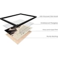 thumbnail image 2 of HAUS AND HUES African American Art Black History Posters for Classroom Black History Month Decorations & African American Posters for Classroom | Black History Quotes Framed Black - 8x10, 2 of 6