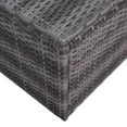 thumbnail image 6 of vidaXL 7 Piece Garden Sofa Set with Cushions & Pillows Poly Rattan Gray, 44158, 6 of 12