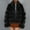 Black, variant on Lilgiuy Womens Ladies Warm Faux Furry Coat Jacket Winter Solid V-neck Outerwear Khaki，14（XXXL） Winter Clothes for 2022