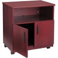 thumbnail image 1 of Safco Products Mobile Machine Stand, Mahogany, 1 of 1