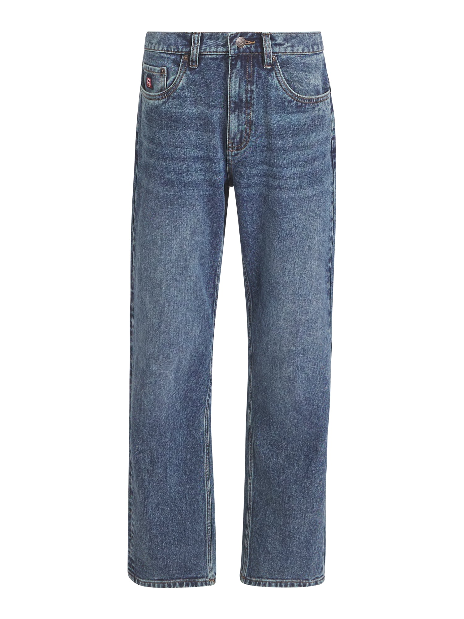 Chaps Men’s and Big Men’s Loose-Fit Straight-Leg Jeans, Sizes 30-40