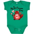 thumbnail image 3 of Inktastic My 1st Canada Day with Red and White Maple Leaves Boys or Girls Baby Bodysuit, 3 of 5