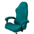 thumbnail image 2 of NIBOLOG Office Gaming Chair Cover Elastic Fabric Wear Resistant Solid Color Non-Fading Moisture-Wicking Breathable Computer Rotating Armchair Seat Cover, 2 of 8