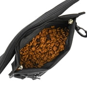 BELOVING Dog Treat Pouch Dog Food Bag Multi Pocket for Dog Training for Pet Puppy Dog Black