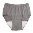 thumbnail image 4 of Youkk Reusable Washable Mens Underwear for Incontinence Breathable Briefs Pant 100CC Light Grey LL 1Set, 4 of 5