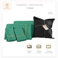 thumbnail image 2 of Juego de Sábanas Individual 2800 Hilos Extra Suave Premium Textura Flores Soft Nature, 2 of 5
