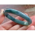 thumbnail image 2 of Certified Icy Blue Water Green Burma 100% Natural A JADE Jadeite Baby Bangle Bracelet 43 mm 647031 TN, 2 of 13