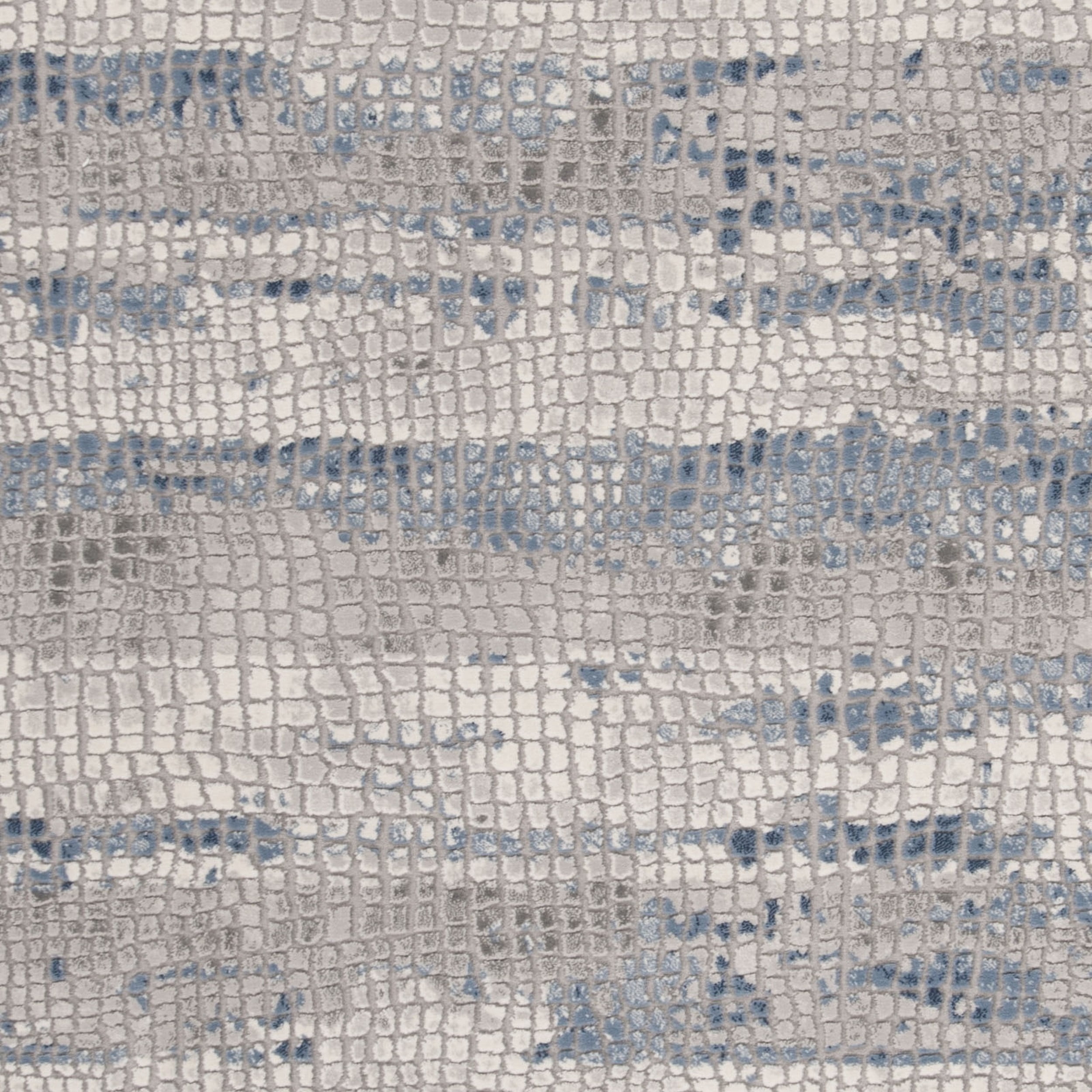 SAFAVIEH Meadow Naples Abstract Area Rug, Grey/Navy, 8' x 10'