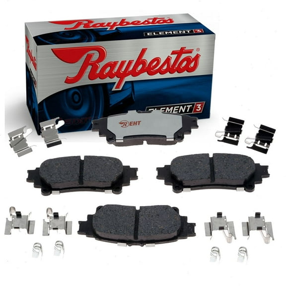Raybestos Rear Element3 Disc Brake Pad Set compatible with Toyota Sienna 2011-2020