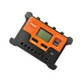 thumbnail image 3 of stanreset Contrôleur de Charge Solaire 24V Égaliseur Chargeur Régulateur de Contrôle Intelligent LCD Affichage Directeur Contrôleurs de Puissance 12V24V10A 12V24V10A, 3 of 6