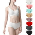 thumbnail image 4 of Menstrual Period Underwear for Women Mid-Rise Postpartum Panties Full Coverage Cotton Stretch Briefs, 4 of 10