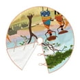 thumbnail image 3 of Kll African Women In Mountain Landscape Christmas Tree Skirt 36",Party Decorations Farmhouse For Christmas Decorations Holiday Party, 3 of 8