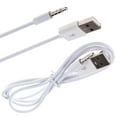 thumbnail image 2 of DOONJIEY 3.5mm Aux Audio Jack to USB 2.0 Male Car MP4 Charging Cable Adapter, 2 of 5