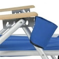 thumbnail image 4 of Mother's Day Sales - Portable High Strength Beach Chair with Adjustable Headrest Blue, 4 of 12