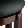 thumbnail image 5 of Winsome Wood Walcott Swivel Seat Counter Stool, Black and Walnut, 5 of 7