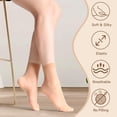 thumbnail image 3 of CAILDANL 12 Pairs Women's Ankle High Sheer Socks, 3 of 6