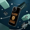 thumbnail image 4 of DistinctInk Clear Case for Apple iPhone 13 Pro MAX (6.7" Screen) - Lion is Most Handsome When Looking for Food, 4 of 9