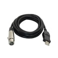 thumbnail image 1 of MesaSe USB Microphone Cable Adapter Cable Audio Cable Connector Suitable For Recording Singing, 1 of 7