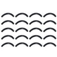 thumbnail image 1 of 100pcs Eyelash Curler Refill Pads Makeup Tools Eyelash Curler Accessory Rubber Strip (Black), 1 of 9