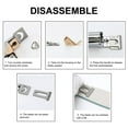 thumbnail image 4 of Coupe-ongles Ajustable en Acier Inoxydable Faux Ongles Manucure, 4 of 8
