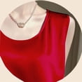 thumbnail image 6 of Tank Tops for Women Satin Suspender Base Vests for Summer, 6 of 6
