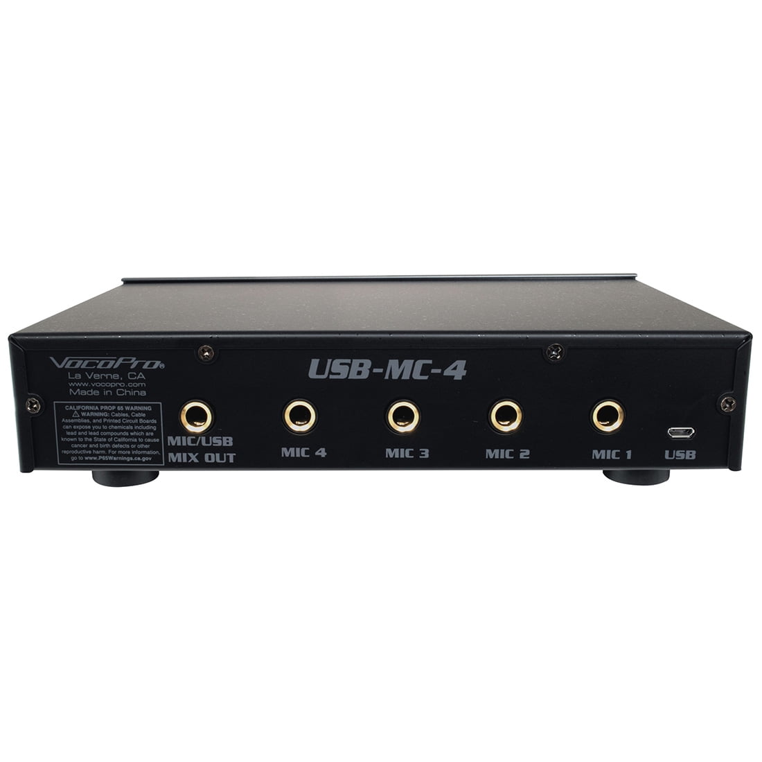 4 Microphone Analog to Digital USB Audio Interface