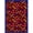 Red, variant on Joy Carpets Playful Patterns Crayons 7'8" x 10'9" Area Rug in Color Red