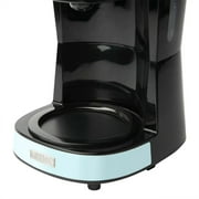 Haden Coffee Machine, 12 Cup Programmable Coffee Maker, Turquoise & Chrome