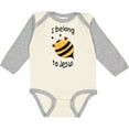 thumbnail image 3 of Inktastic I Belong to Jesus Boys or Girls Long Sleeve Baby Bodysuit, 3 of 5