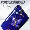 thumbnail image 5 of TECH CIRCLE Case for Samsung Galaxy Tab S9 FE 5G 10.9"/Tab S9 11" Case,Ultra Slim Thin Lightweight Elegant Soft TPU Anti-Scratch Protective Back Cover for Tab S9 FE 10.9"/S9 11",Blue Butterfly, 5 of 6