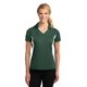 thumbnail image 1 of Sport-Tek Ladies Side Blocked Micropique Sport-Wick Polo M Verde bosque/Blanco deporte-tek LST655, 1 of 1