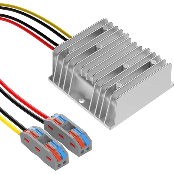 Convertidor reductor de voltaje YAXIGE DC 36V/48V a 24V 10A