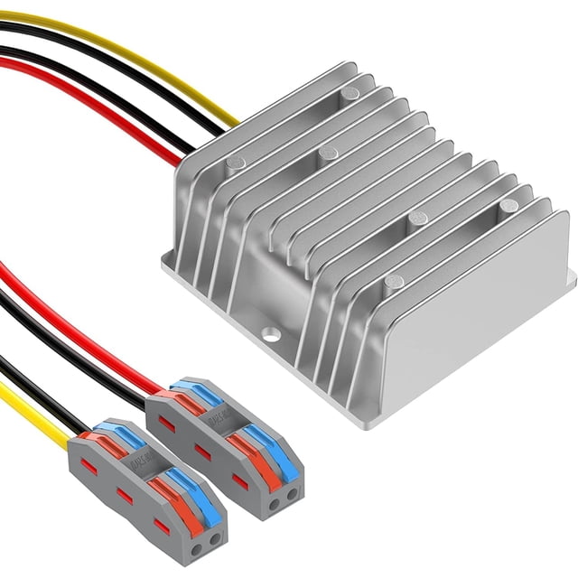 Convertidor reductor de voltaje YAXIGE DC 36V/48V a 24V 10A